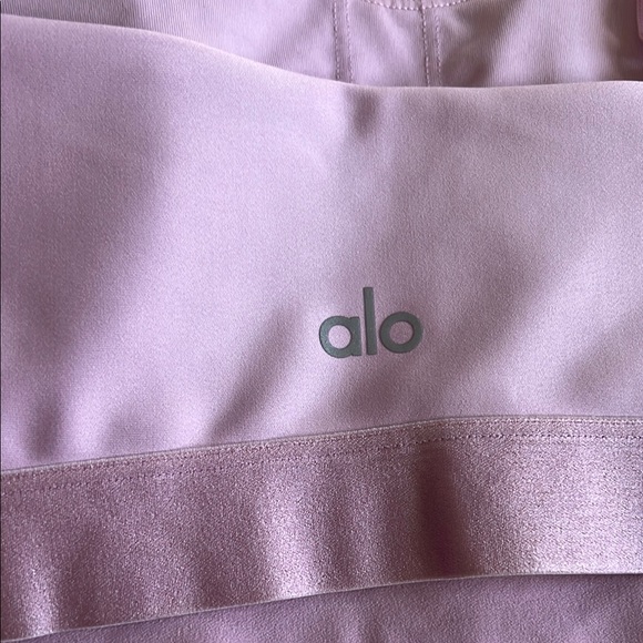 ALO Lavender Sports Bra - Picture 4 of 5